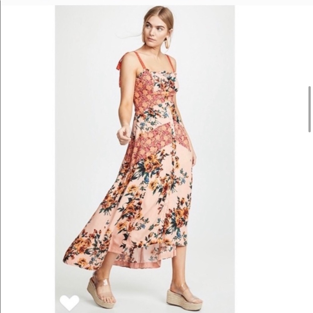 FP Free People Summer Floral Midi dress